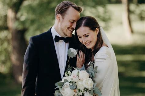 Finnish Prime Minister Sanna Marin marries her。